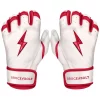 Bruce Bolt – BADER Series Adult Short Cuff Batting Gloves | BADER WHITE 2 Bruce Bolt – BADER Series Adult Short Cuff Batting Gloves | BADER WHITE -Baseball Bat Sales Bader WH Short 1