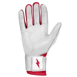 Bruce Bolt – BADER Series Adult Long Cuff Batting Gloves | BADER WHITE 11 Bruce Bolt – BADER Series Adult Long Cuff Batting Gloves | BADER WHITE -Baseball Bat Sales Bader WH long 3