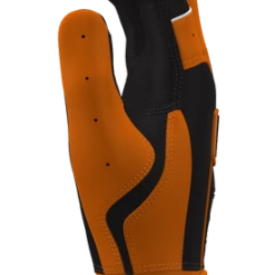Franklin Custom CFX Pro Batting Gloves – Adult – Orange/Black -Baseball Bat Sales Blk Org 3