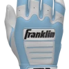 Franklin Custom CFX Pro Batting Gloves – Adult – C. Blue/White 2 Franklin Custom CFX Pro Batting Gloves – Adult – C. Blue/White -Baseball Bat Sales C. Blue White 1