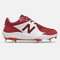 New Balance – Maroon/White Low-Cut L3000v5 Metal Spikes (L3000MW5)