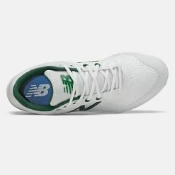New Balance – White/Green Low-Cut L3000v5 Metal Spikes (L3000OA5) -Baseball Bat Sales L3000OA5 2