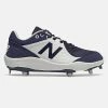 New Balance – Navy/White Low-Cut L3000v5 Metal Spikes (L3000TN5) -Baseball Bat Sales L3000TN5 1