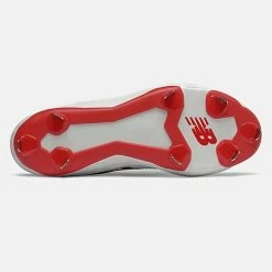 New Balance – Red/White Low-Cut L3000v5 Metal Spikes (L3000TR5) -Baseball Bat Sales L3000TR5 4