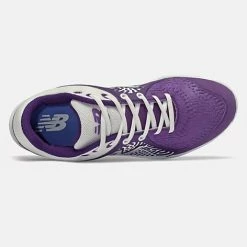 New Balance – White/Purple Low-Cut L3000v5 Metal Spikes (L3000WP5) -Baseball Bat Sales L3000WP5 2