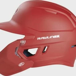 Rawlings MACH Helmet With Adjustable Extension – Left-Handed 11 Rawlings MACH Helmet With Adjustable Extension – Left-Handed -Baseball Bat Sales MA07 Red 3