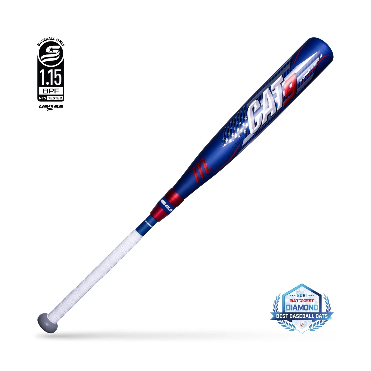 Marucci CAT9 Composite PASTIME SL (-5) USSSA Bat (MSBCCP95A) 3 Marucci CAT9 Composite PASTIME SL (-5) USSSA Bat (MSBCCP95A)