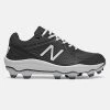 New Balance – Men’s Black/White 3000v5 Fresh Foam Molded Cleat (PL3000K5) -Baseball Bat Sales PL3000K5 1