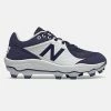 New Balance – Men’s Navy/White 3000v5 Fresh Foam Molded Cleat (PL3000N5) -Baseball Bat Sales PL3000N5 1