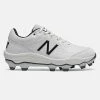 New Balance – Men’s White 3000v5 Fresh Foam Molded Cleat (PL3000W5) -Baseball Bat Sales PL3000W5 1