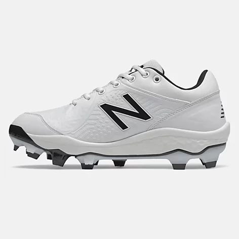 New Balance – Men’s White 3000v5 Fresh Foam Molded Cleat (PL3000W5) 5 New Balance – Men’s White 3000v5 Fresh Foam Molded Cleat (PL3000W5) - Image 3