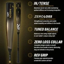 Rawlings 2023 ICON BBCOR -3 Baseball Bat 15 Rawlings 2023 ICON BBCOR -3 Baseball Bat -Baseball Bat Sales RBB3I3 7