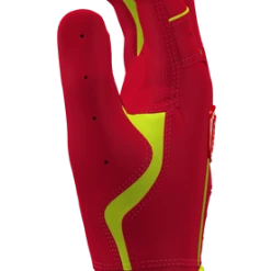 Franklin – Red/Optic Custom CFX Pro Batting Gloves -Baseball Bat Sales Red Optic Yellow 3
