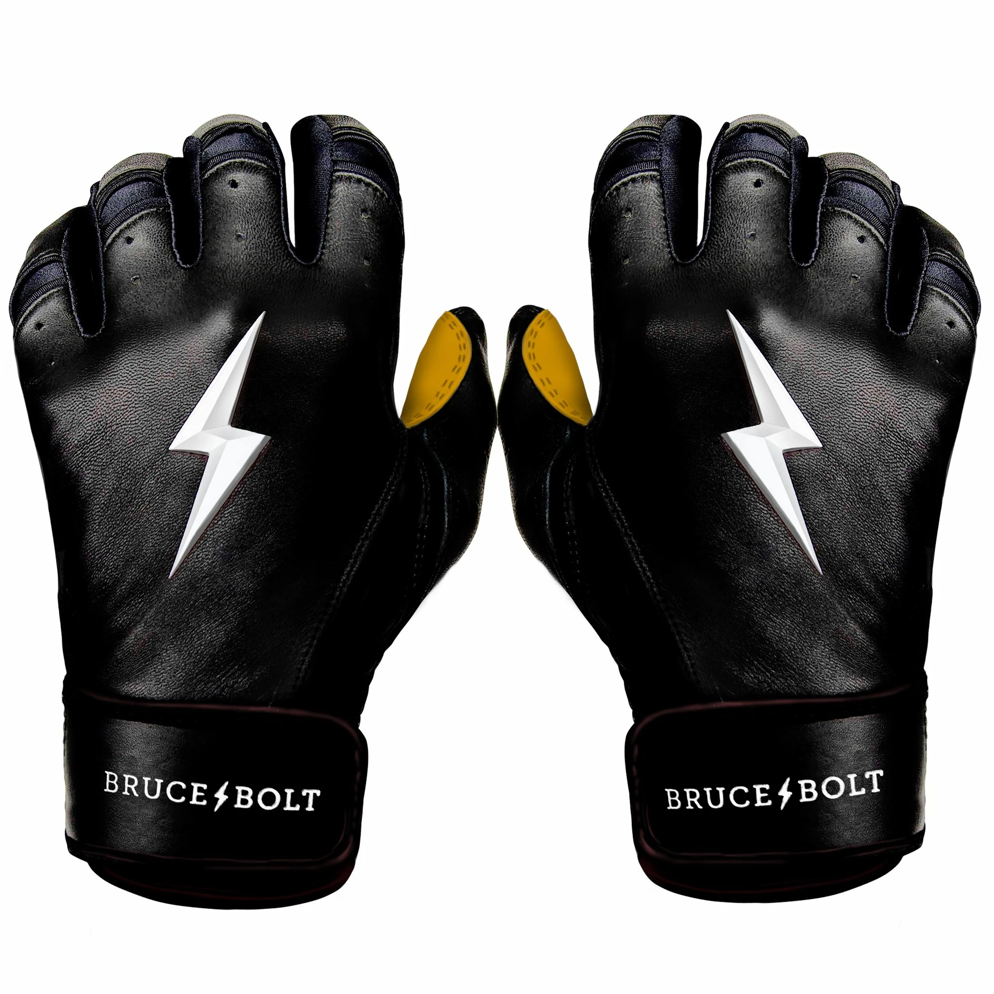 Bruce Bolt – PREMIUM PRO Adult Short Cuff Batting Gloves 10 Bruce Bolt – PREMIUM PRO Adult Short Cuff Batting Gloves - Image 8