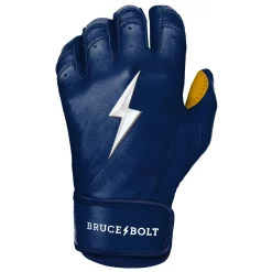 Bruce Bolt – PREMIUM PRO Adult Short Cuff Batting Gloves 22 Bruce Bolt – PREMIUM PRO Adult Short Cuff Batting Gloves -Baseball Bat Sales Short Cuff Navy 6