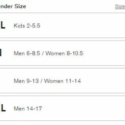 Stance – Diamond Pro OTC Stripe Socks -Baseball Bat Sales Size Guide 1