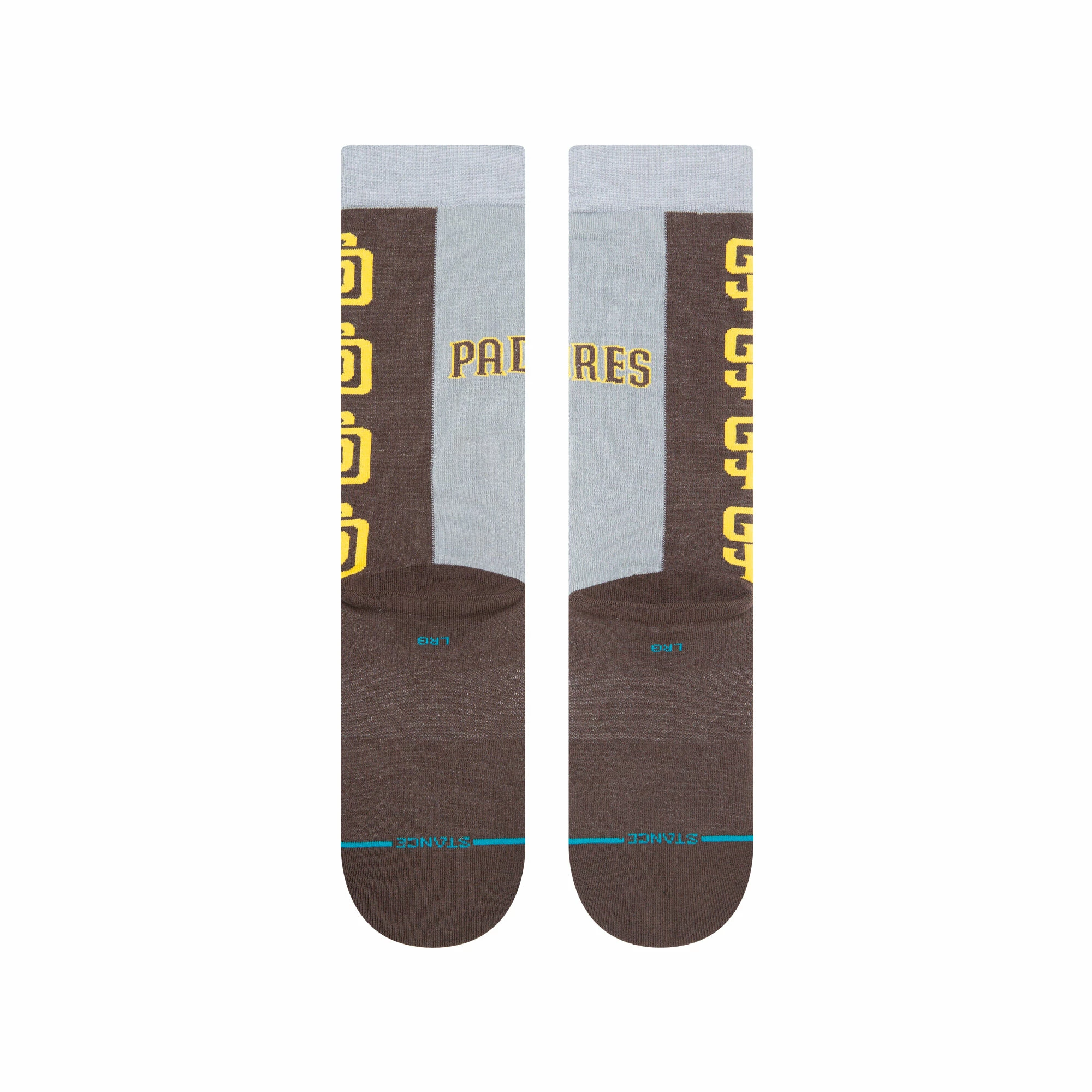 Stance – SAN DIEGO PADRES SPLIT CREW SOCKS 5 Stance – SAN DIEGO PADRES SPLIT CREW SOCKS - Image 3