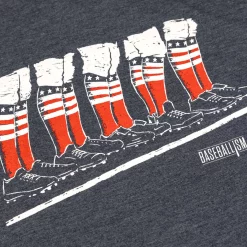 Baseballism Star Spangled Banner Men’s T-Shirt -Baseball Bat Sales Star Spangled 3