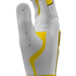 Franklin Custom CFX Pro Batting Gloves – Adult – White/Yellow 9 Franklin Custom CFX Pro Batting Gloves – Adult – White/Yellow -Baseball Bat Sales Wht Yellow 3