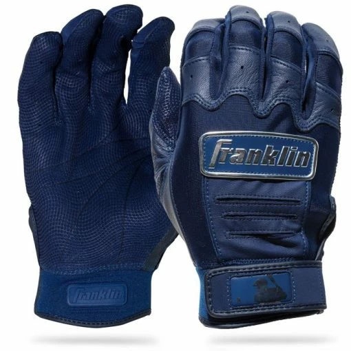 Franklin CFX Pro Chrome Batting Gloves – Adult – Navy -Baseball Bat Sales cfx pro Navy 1