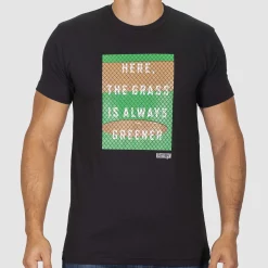 Baseballism Grass Is Greener Men’s T-Shirt
