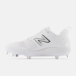 New Balance White L3000v6 Metal Spikes 9 New Balance White L3000v6 Metal Spikes -Baseball Bat Sales l3000tw6 3