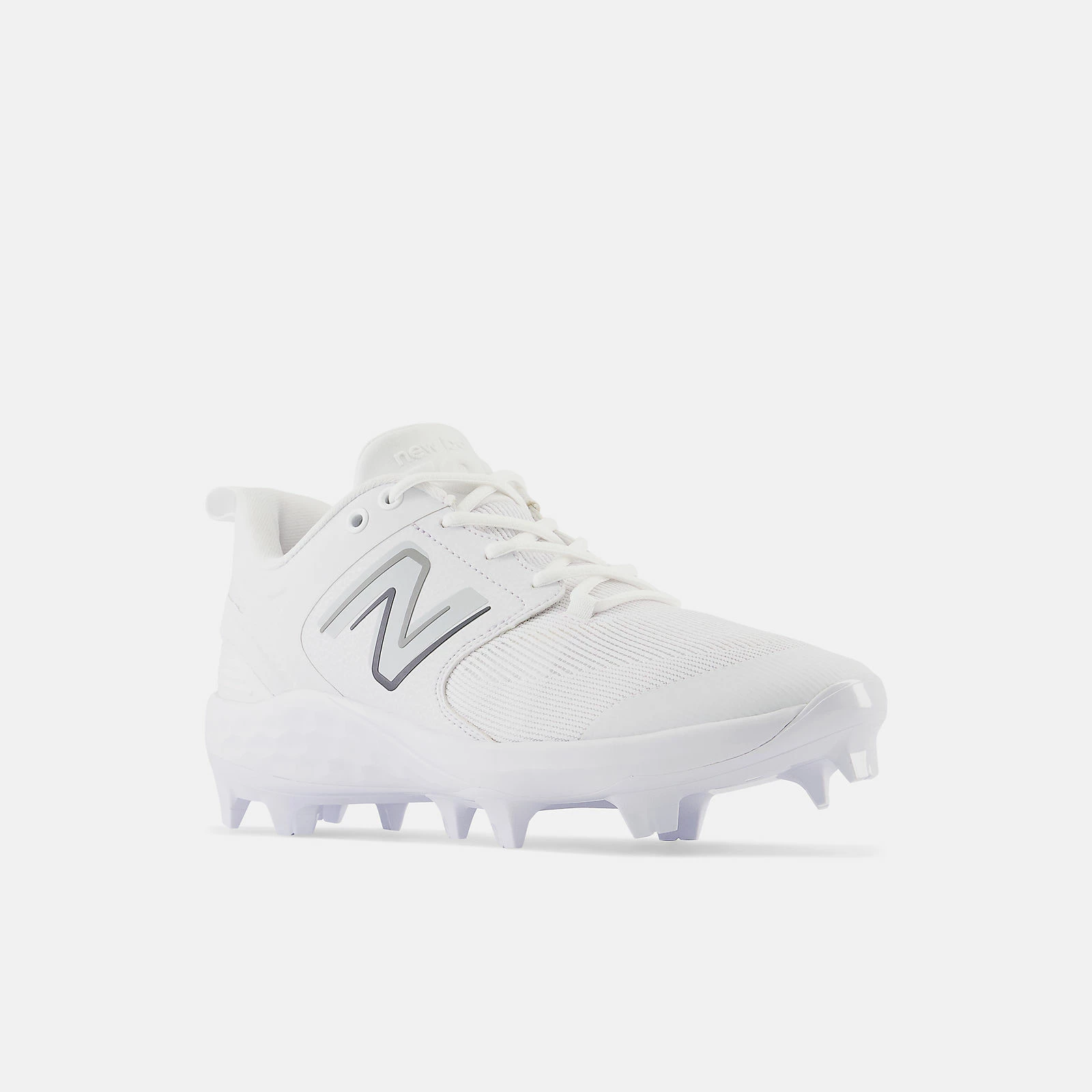 New Balance White PL3000v6 Molded Cleats 4 New Balance White PL3000v6 Molded Cleats - Image 2