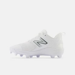 New Balance White PL3000v6 Molded Cleats 9 New Balance White PL3000v6 Molded Cleats -Baseball Bat Sales pl3000w6 3 1