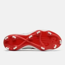 New Balance – Red/White FuelCell 4040v6 Molded Cleats (PL4040R6) 11 New Balance – Red/White FuelCell 4040v6 Molded Cleats (PL4040R6) -Baseball Bat Sales pl4040r6 5