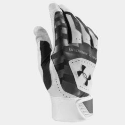 Under Armour Adult Yard Batting Gloves – Black/White