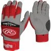Rawlings Adult Workhorse 950 Series Batting Glove – Red -Baseball Bat Sales products BGP950T Red 2