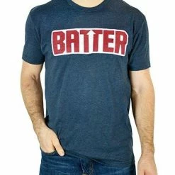 Baseballism Batter Up Navy T-Shirt (Men’s)