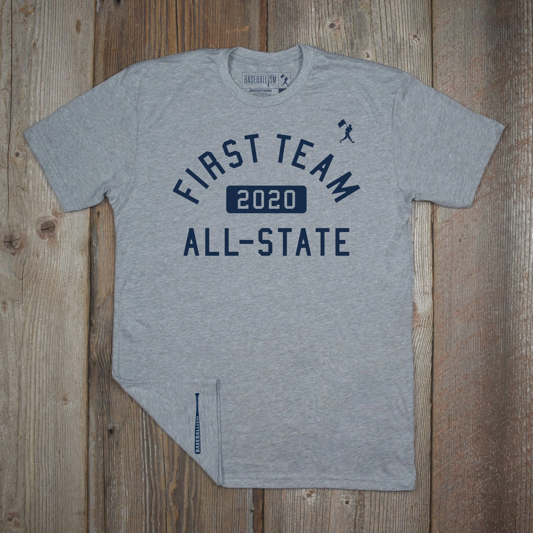 Baseballism – First Team All-State T-Shirt (Men’s) 4 Baseballism – First Team All-State T-Shirt (Men’s) - Image 2