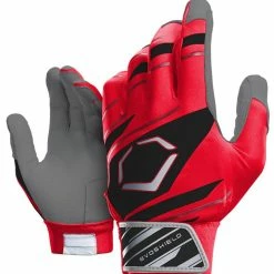 EvoShield Protective Batting Glove 2.0. – Adult – Speed Stripe Red/Black