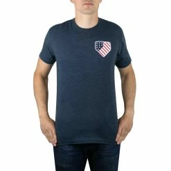 Baseballism – Home Team – Red, White And Blue T-Shirt (Men’s)