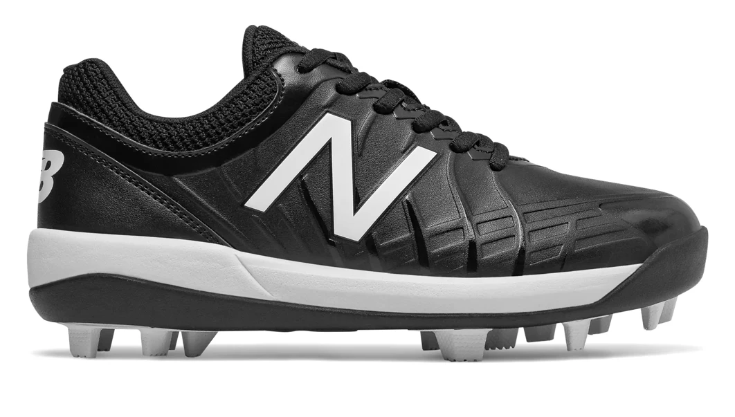 New Balance 4040v5 Youth Molded Cleats – Black/White (J4040BK5) 3 New Balance 4040v5 Youth Molded Cleats – Black/White (J4040BK5)