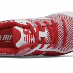 New Balance – Red/White Junior Low Rubber Baseball Cleats (J4040TR4) -Baseball Bat Sales products j4040tr4 3