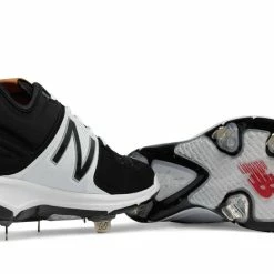 New Balance – Black/White Low-Cut 3000v3 Metal Spikes (L3000BK3) -Baseball Bat Sales products l3000bk3 3