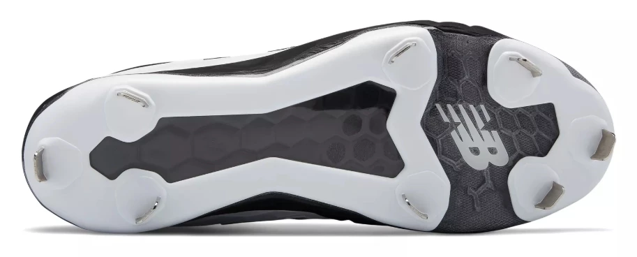 New Balance – Black/White Low-Cut L3000v4 Metal Spikes (L3000BK4) 5 New Balance – Black/White Low-Cut L3000v4 Metal Spikes (L3000BK4) - Image 3