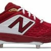 New Balance – Cardinal/White Low-Cut L3000v4 Metal Spikes (L3000MW4) -Baseball Bat Sales products l3000mw4 1