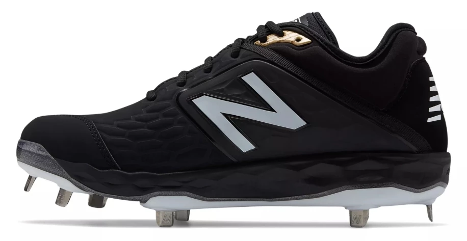 New Balance – Black/Black Low-Cut L3000v4 Metal Spikes (L3000SK4) 4 New Balance – Black/Black Low-Cut L3000v4 Metal Spikes (L3000SK4) - Image 2