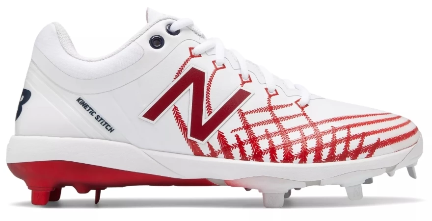 New Balance – White/Red Hero 4040v5 Metal Spikes (L4040AS5) 3 New Balance – White/Red Hero 4040v5 Metal Spikes (L4040AS5)