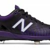 New Balance 4040v5 Metal Spikes – Black/Purple (L4040BP5)
