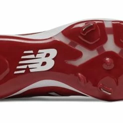 New Balance 4040v5 Metal Spikes – Cardinal/White (L4040MW5) -Baseball Bat Sales products l4040mw5 4