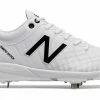New Balance 4040v5 Metal Spikes – White/Black (L4040TW5) -Baseball Bat Sales products l4040tw5 1