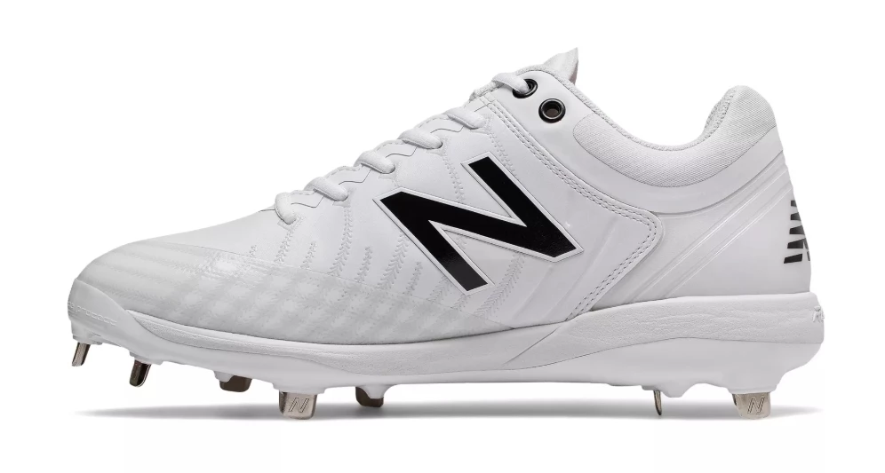 New Balance 4040v5 Metal Spikes – White/Black (L4040TW5) 4 New Balance 4040v5 Metal Spikes – White/Black (L4040TW5) - Image 2