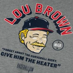 Baseballism – Lou Brown T-Shirt (Men’s) 6 Baseballism – Lou Brown T-Shirt (Men’s) -Baseball Bat Sales products lou brown 2