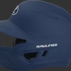 Rawlings Mach Batting Helmet W/ EXT Flap – Navy (MACHEXTR) -Baseball Bat Sales products machextr navy 5