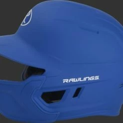 Rawlings Mach Batting Helmet W/ EXT Flap – Royal (MACHEXTR) -Baseball Bat Sales products machextr royal 5