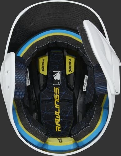 Rawlings Mach Batting Helmet W/ EXT Flap – White (MACHEXTR) 4 Rawlings Mach Batting Helmet W/ EXT Flap – White (MACHEXTR) - Image 2